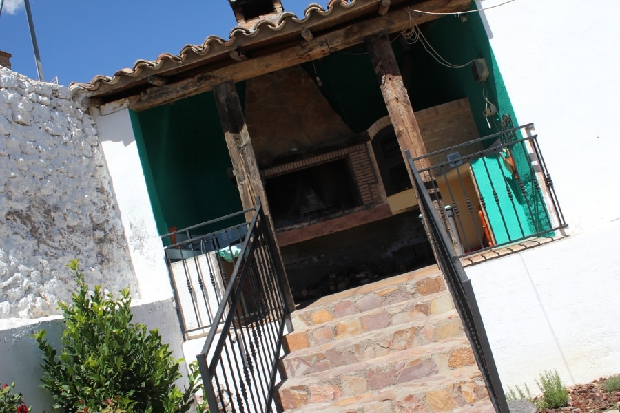 Barbacoa y horno de leÃ±a